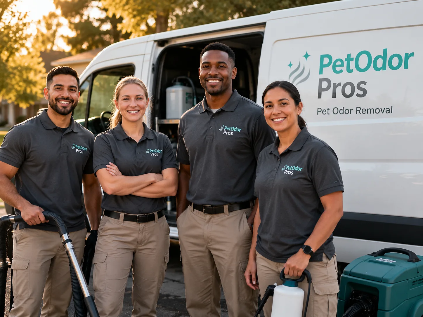 Pet Odor Removal team serving Angwin, CA